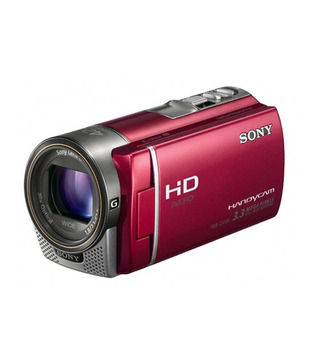 Sony DCR-SX45E Handycam (Red)