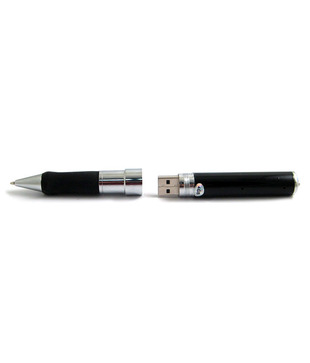 Ball Pen with High Quality Video Camera + Built-in 4GB USB Pen Drive + Free 6th Sense Gold Pen