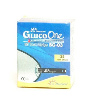 Dr Morepen GlucoOne BG-03 Test Strips (25 Strips)