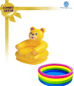 Intex Combo Teddy Chair & Baby Pool