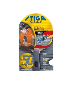 2 Stiga Elite Table Tennis Rackets + 1  Box of Stiga Cup Table Tennis Balls  FREE