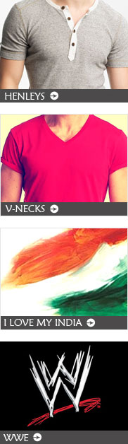 Henleys, V Necks & India