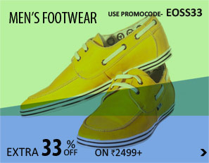 Men's Footwear extra 30% Off on 2499+