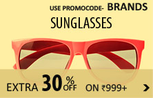 Sunglasses Extra 30% Off  on 999+