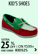 Kid's Shoes extra 25% Off