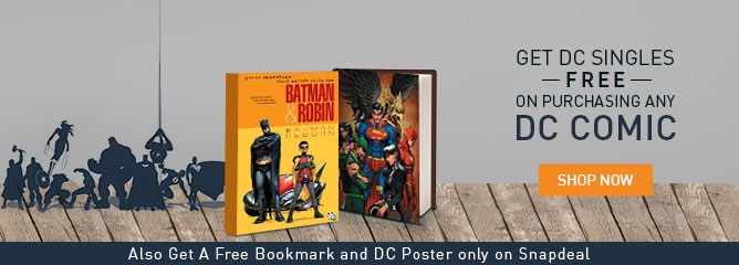 Get DC Comics FREE On purchasing any DC COMIC 