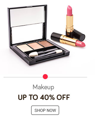 Makeup upto 40% off
