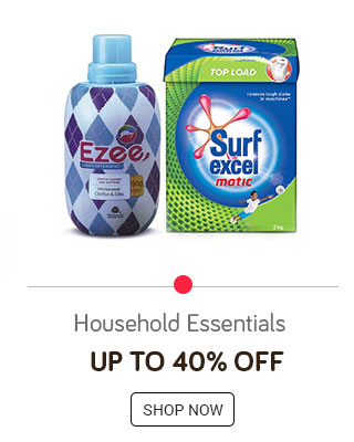Household Essentials upto 40% off