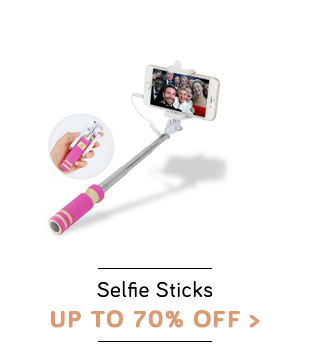 Selfie Sticks | Upto 70% Off