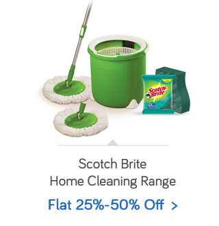 Scotch Brite Home Cleaning Range | Flat 25%-50% Off