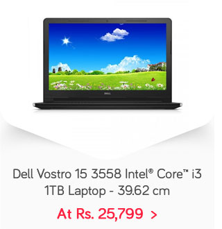 Dell Vostro 15 3558 Intel® Core™ i3 1TB 39.62 cm (15.6) Laptop