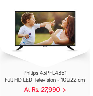 Philips 43PFL4351 109.22 cm ( 43 ) Full HD LED Television
