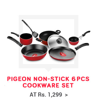 Pigeon Non-Stick Grand 6 pcs 5 layer Cookware Set