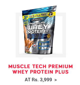 Muscletech 100% Premium Whey 5 LB Delux Chocolate+ 1 LB Free@3999