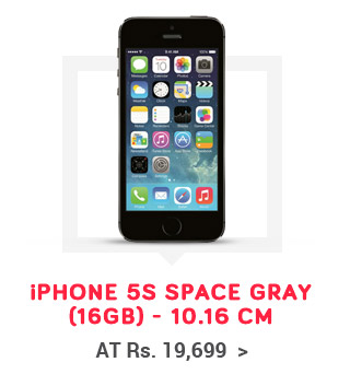 iPhone 5s Space Gray (16GB) - 10.16 cm