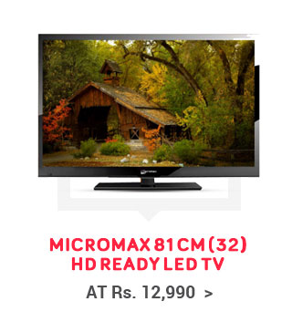 Micromax 32T7260 / 32T7270 81 cm (31.5) HD Ready LED Television ( With 1+2 Year Extended Warranty )