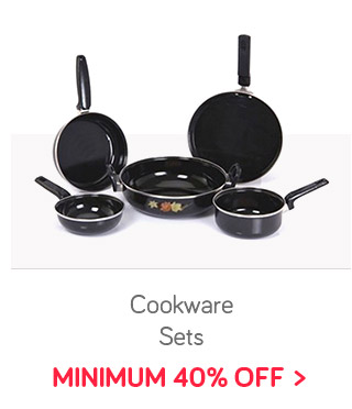 Cookware Sets - Min. 40% Off