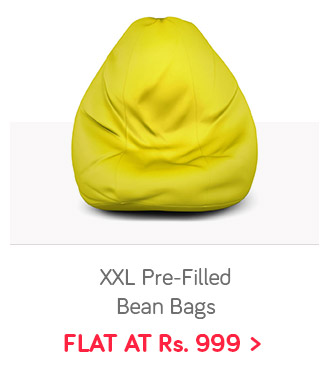 XXL Pre-Filled Bean Bags - Flat Rs. 999