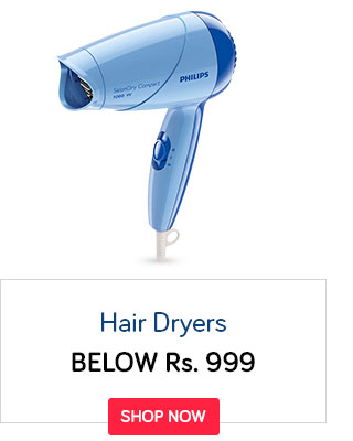 Hair Dryers | Below 999