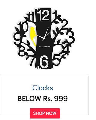 Clocks Below Rs. 999