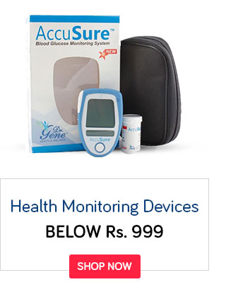 BP Monitors, Glucose Monitors, Weighing Scales and More below Rs.999