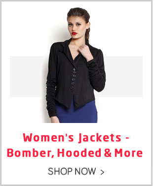 Women's Jackets - Bomber, Hooded & more 