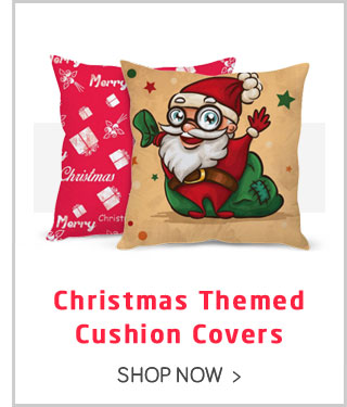 Christmas Themed Cushion Covers - Flat Rs. 179