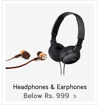 Headphones & Earphones Below Rs. 999