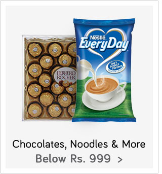 Chocolates, Noodles & more below Rs.999