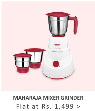 Maharaja Whiteline Livo 3 Jar 500 W Mixer Grinder - 1499