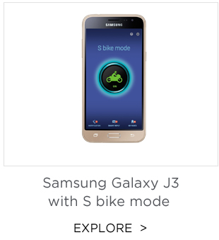 Samsung Galaxy J3 with S bike mode (Free NFC Tag)