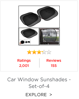 Car Window Sunshades (Set of 4) - LetsModify