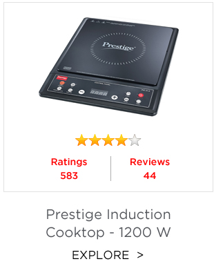 Prestige PIC-21 Induction Cooktop -1200 W