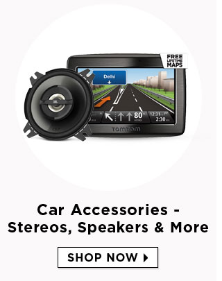 Car Accessories- Stereos, Speakers, GPS devices & more