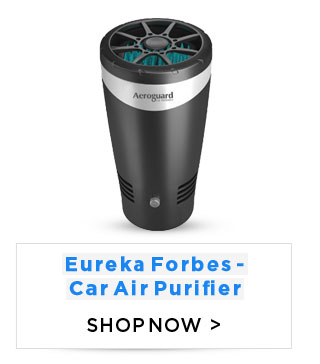 Eureka Forbes - Aeroguard Fresh Car Air Purifier - HEPA filter, PM 2.5 filtration