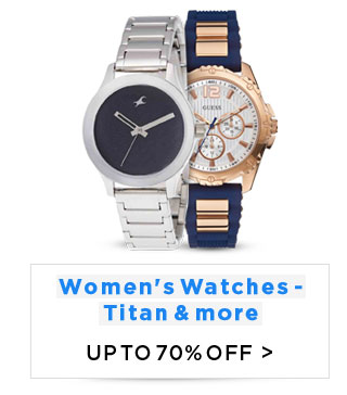 Women's Watches - Up to 70% Off - Titan & more