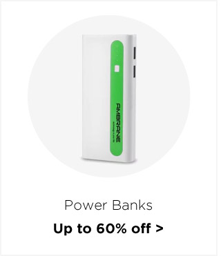 Hot Deal in Power Banks- Up to 60% Off