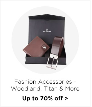 Fashion Accessories - Up to 70% off - Woodland | Titan & more