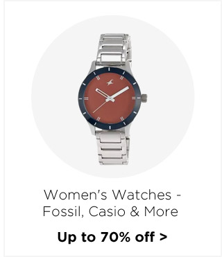 Women's Watches | Fossil | Casio & More Upto 70% OFF + Extra 10% OFF
