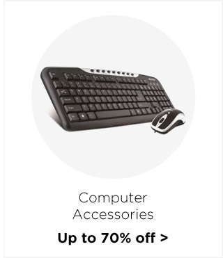 Computer Accessories -   Up to 70% Off