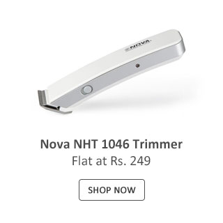 Nova NHT 1046 Trimmer (White) At Rs. 249