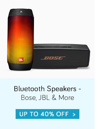 Bluetooth Speakers - Bose, JBL & more - Up to 40% off