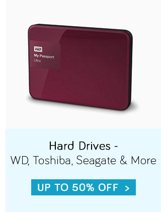 Hard Drives | WD, Toshiba, Seagate & More  Up to 50% Off