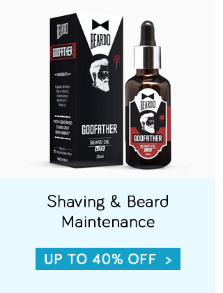 Shaving & Beard Maintainence - Up to 40% Off