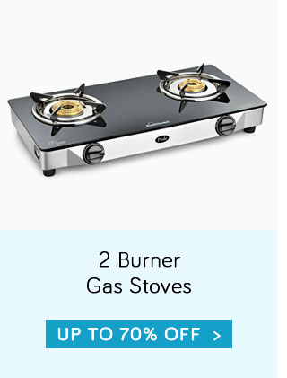 2 Burner Gas Stoves - Up to 70% off