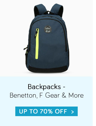 Backpacks - Benetton, F Gear & more Up to 70% Off
