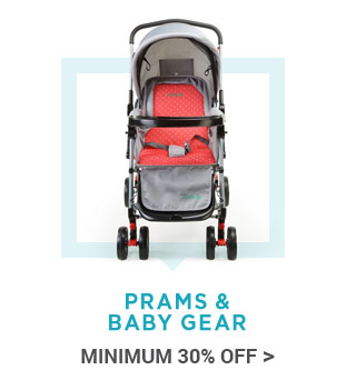 Prams & Baby Gear- Min. 30 + 20% Off
