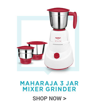 Maharaja Whiteline Livo 3 Jar 500 W Mixer Grinder