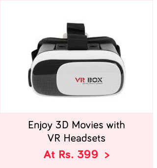Enjoy 3D Movies with VR Headsets at Rs 399