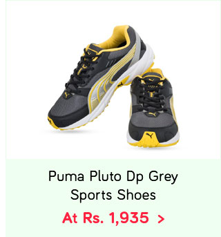Puma Pluto Dp Grey Sports Shoes